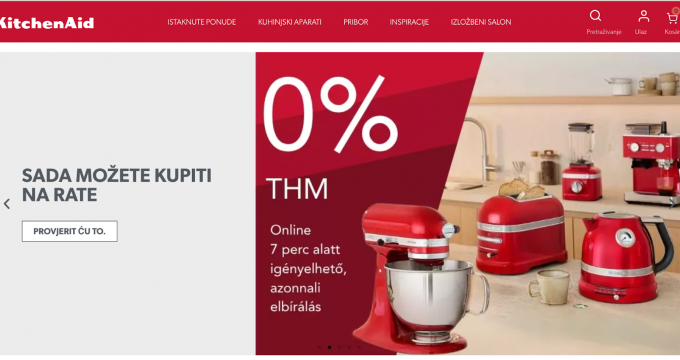 KitchenAid BNPL: +12% rast prodaje i širenje u CEE regiji
